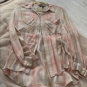 Plaid button up